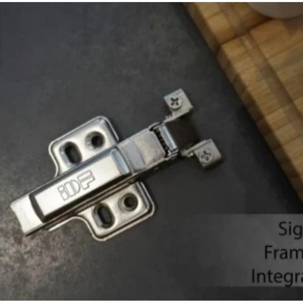 Engsel sendok frame allumuniun 2 cm soft close