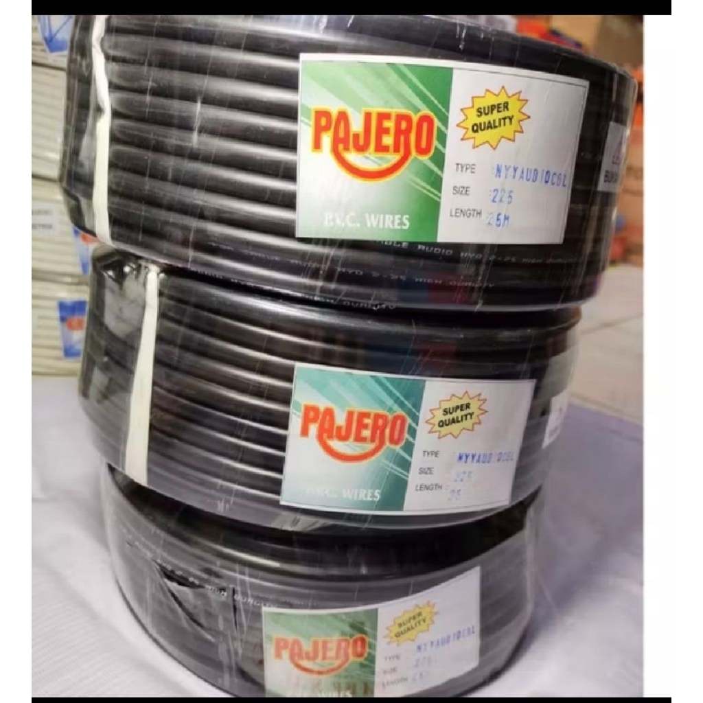 Kabel Listrik Pajero 3x2.5 2x2.5 Kabel audio Pajero 3x2.5 2x2.5
