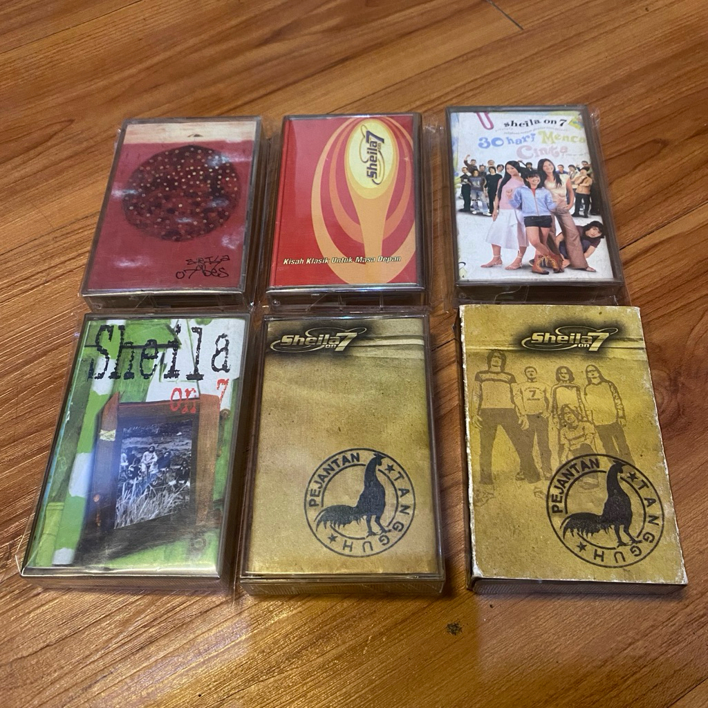 variasi kaset original sheila on 7