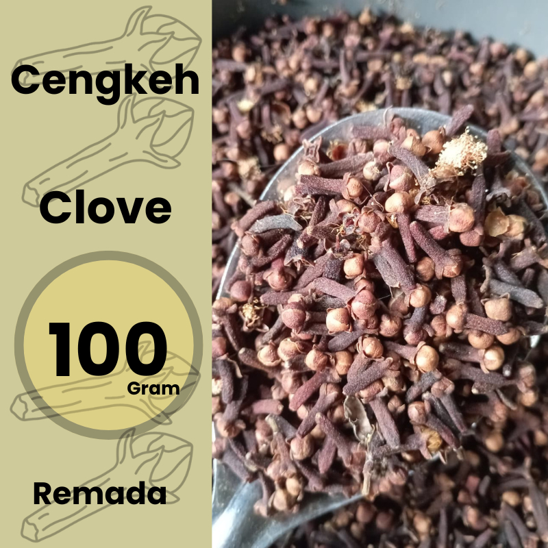 

Cengkeh Clove 100 gram Kering Jawa Kebumen Purworejo
