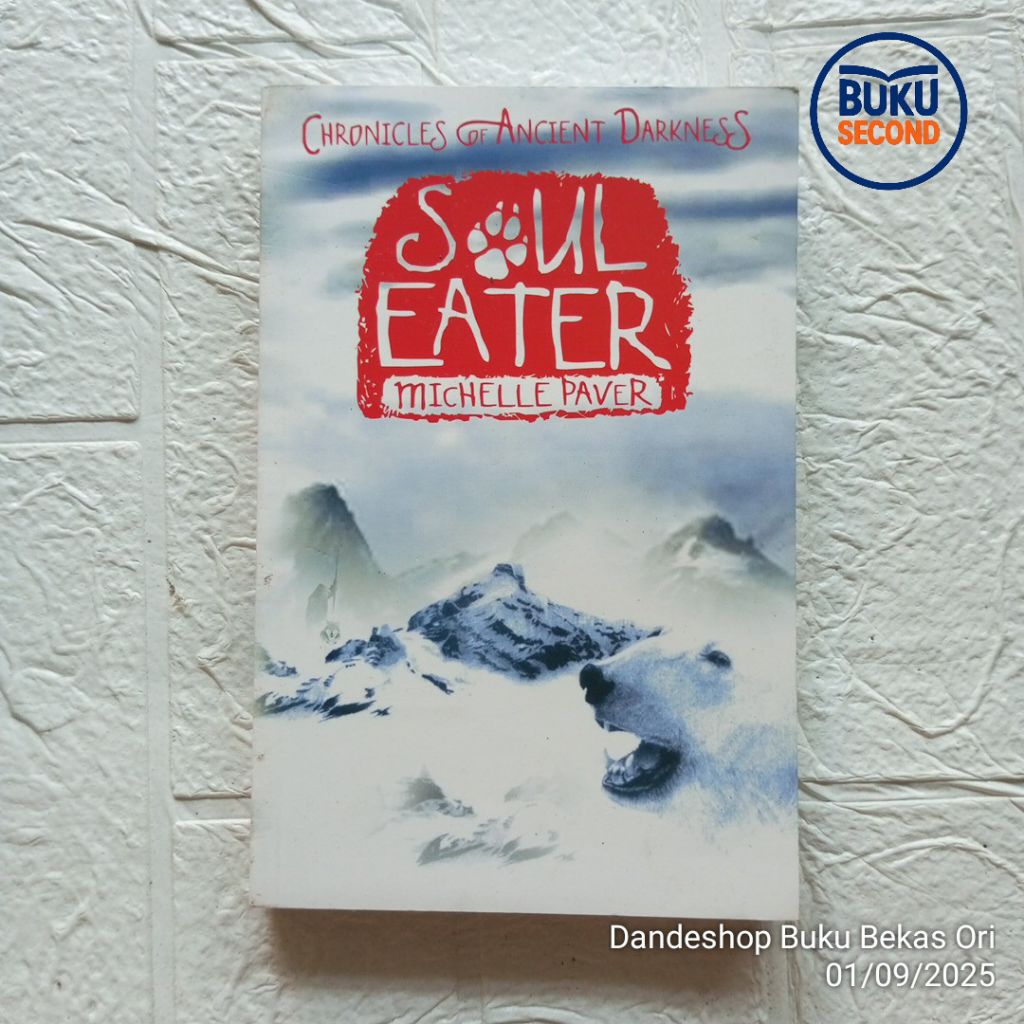 Chronicles of Ancient Darkness Soul Eater by Michelle Paver - Novel Original Bekas Preloved