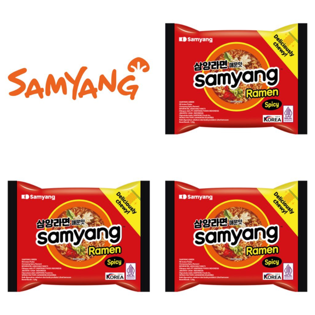 

Samyang Mi Ramen Instan Pedas 120 Gr