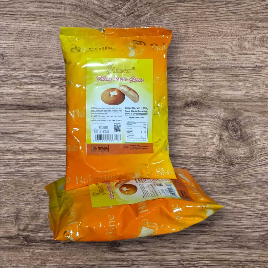 Elmer Cheese Filling Pasta 500gr Isian Roti Rasa Keju