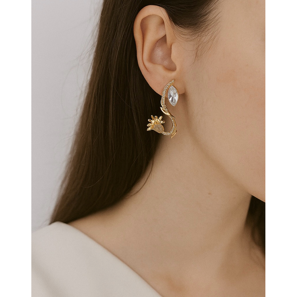 Anting fashion Jewelry|gold plated Jewelry