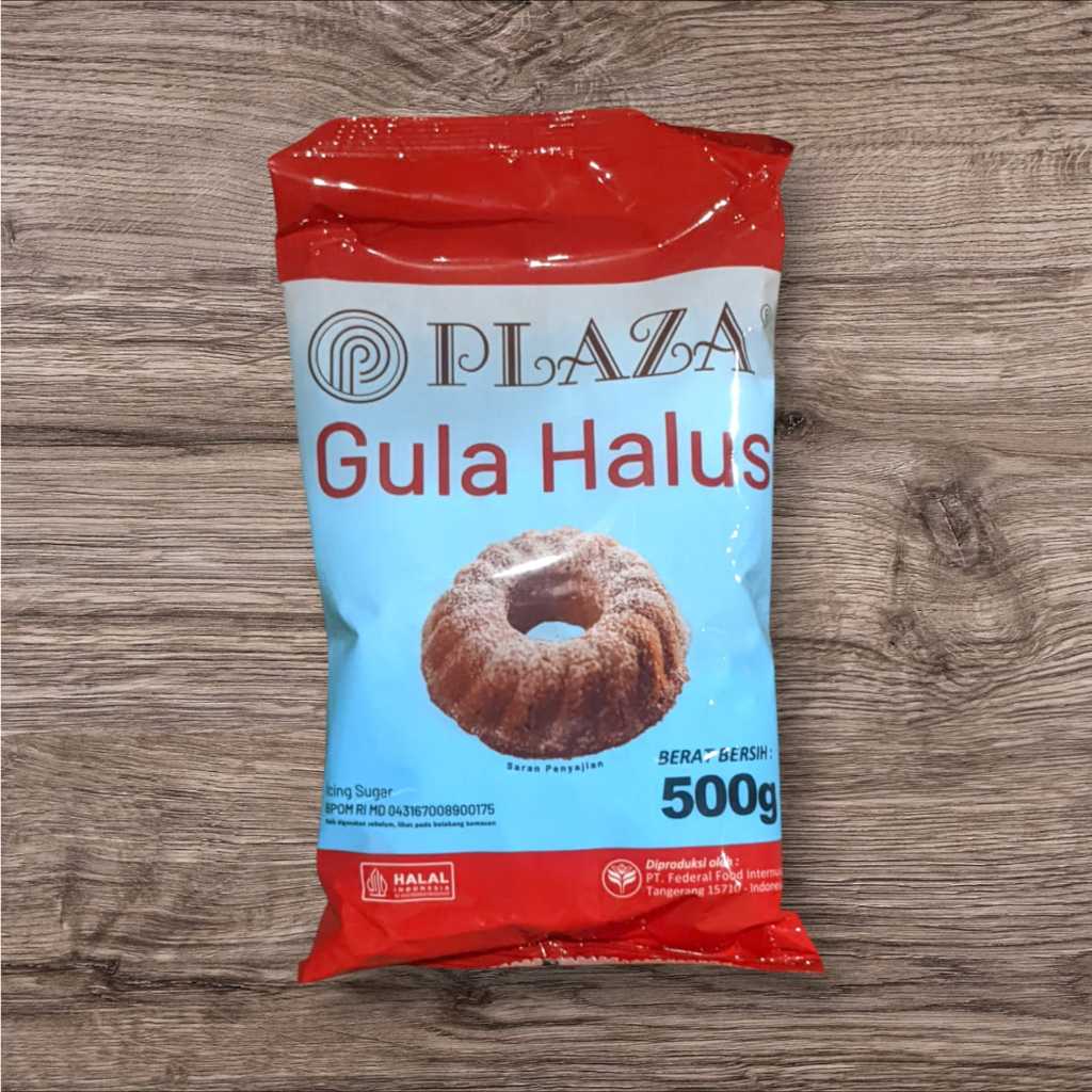 

Gula Halus Plaza 500gr Kemasan Praktis