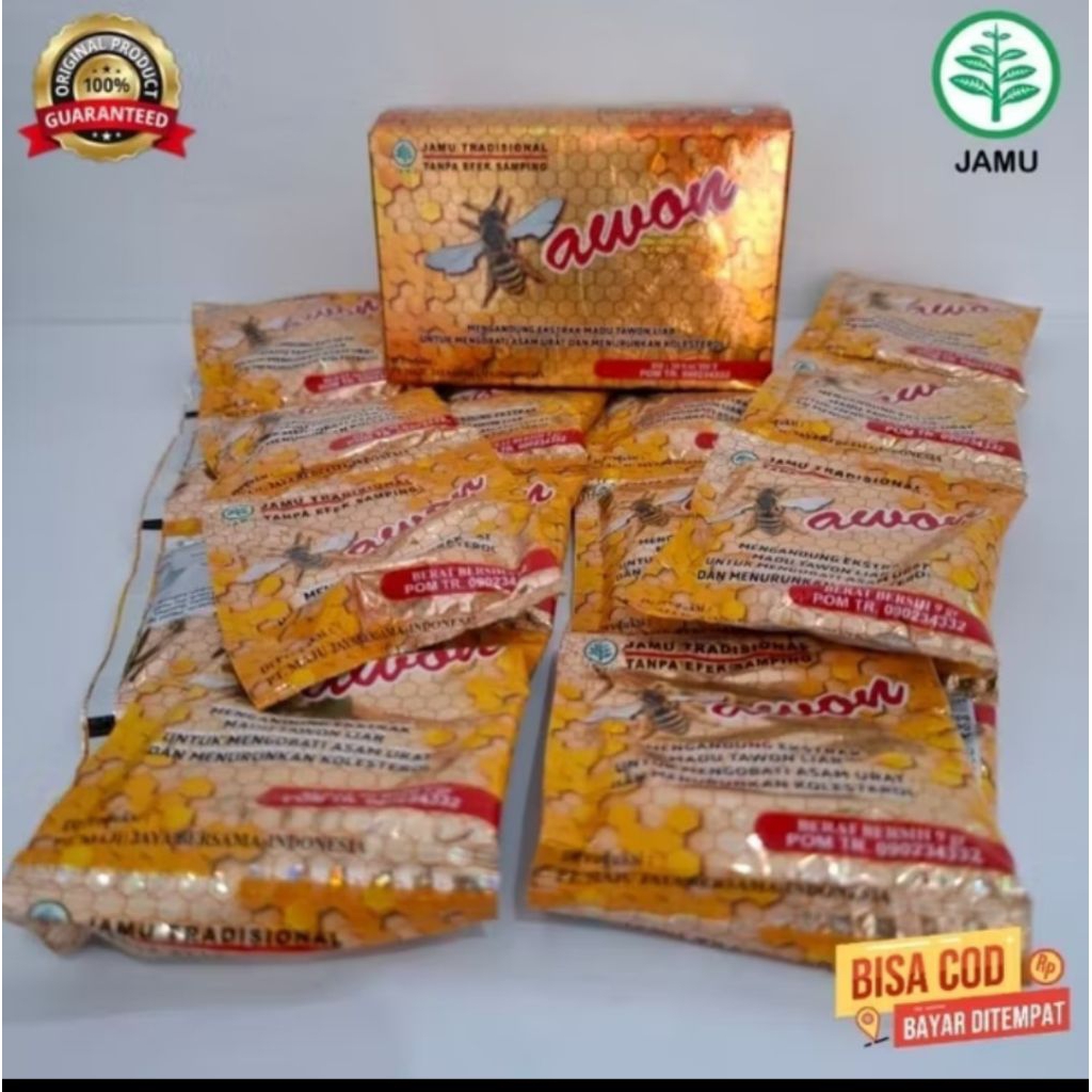 

(COD) Tawon Serbuk TWS jamu seduh asam urat pegalinu encok