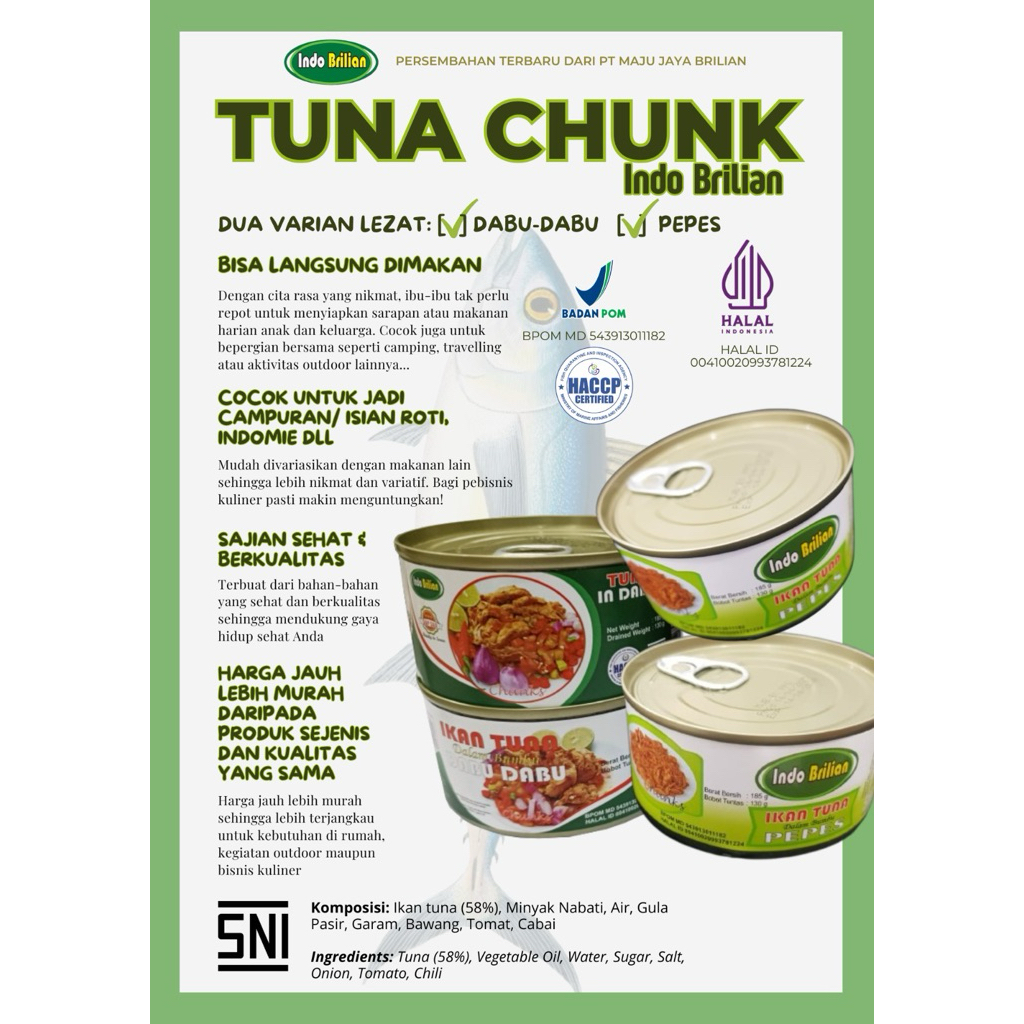 Tuna Chunk Dabu Dabu/Pepes