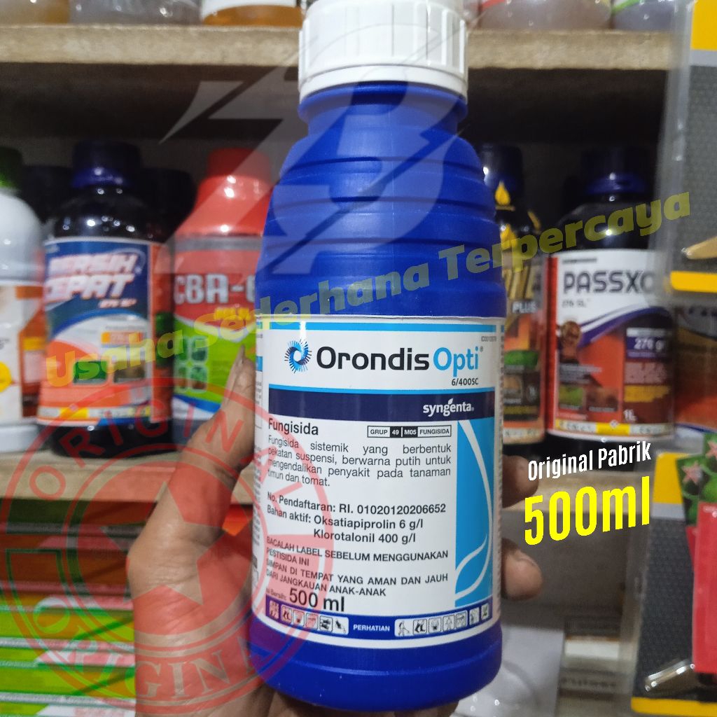 ORONDIS OPTI 6/400 SC 500ml Fungisida Sistemik Pengendali Penyakit Tanaman Timun dan Tomat