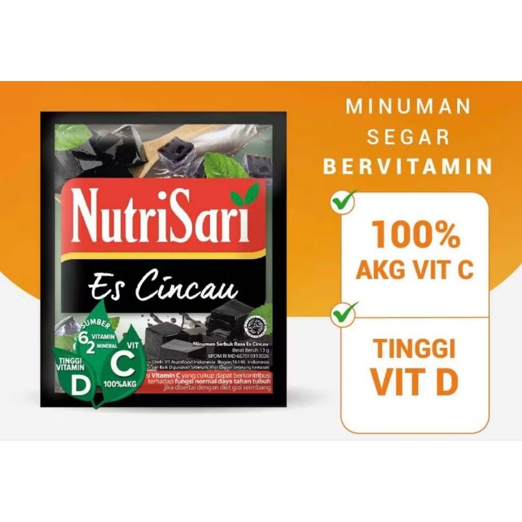 

NutriSari Es Cincau 1 Renteng - 10 Sachet