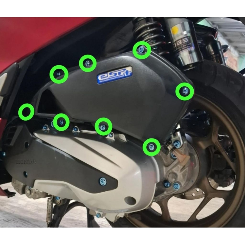 Baut set box filter baut cover filter Vario 160 pcx 160 staylo Adv Titanium