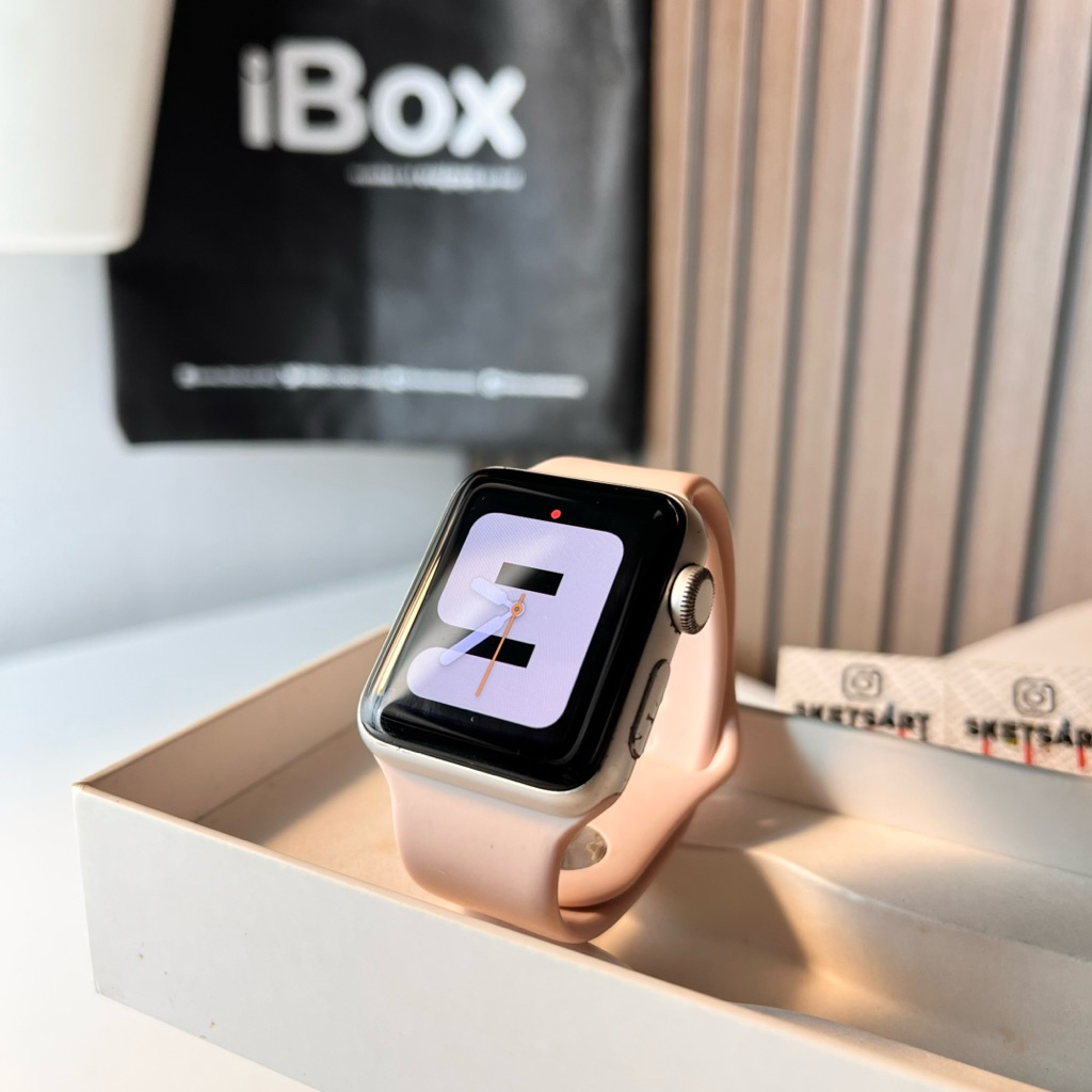 Apple Watch Series 3 38mm iBox Silver iwatch Battery Health 91%