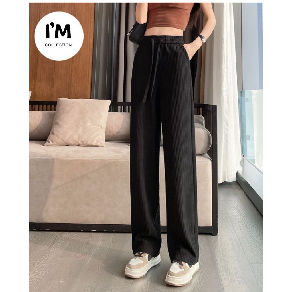 Pants Highwaist Knit Premium