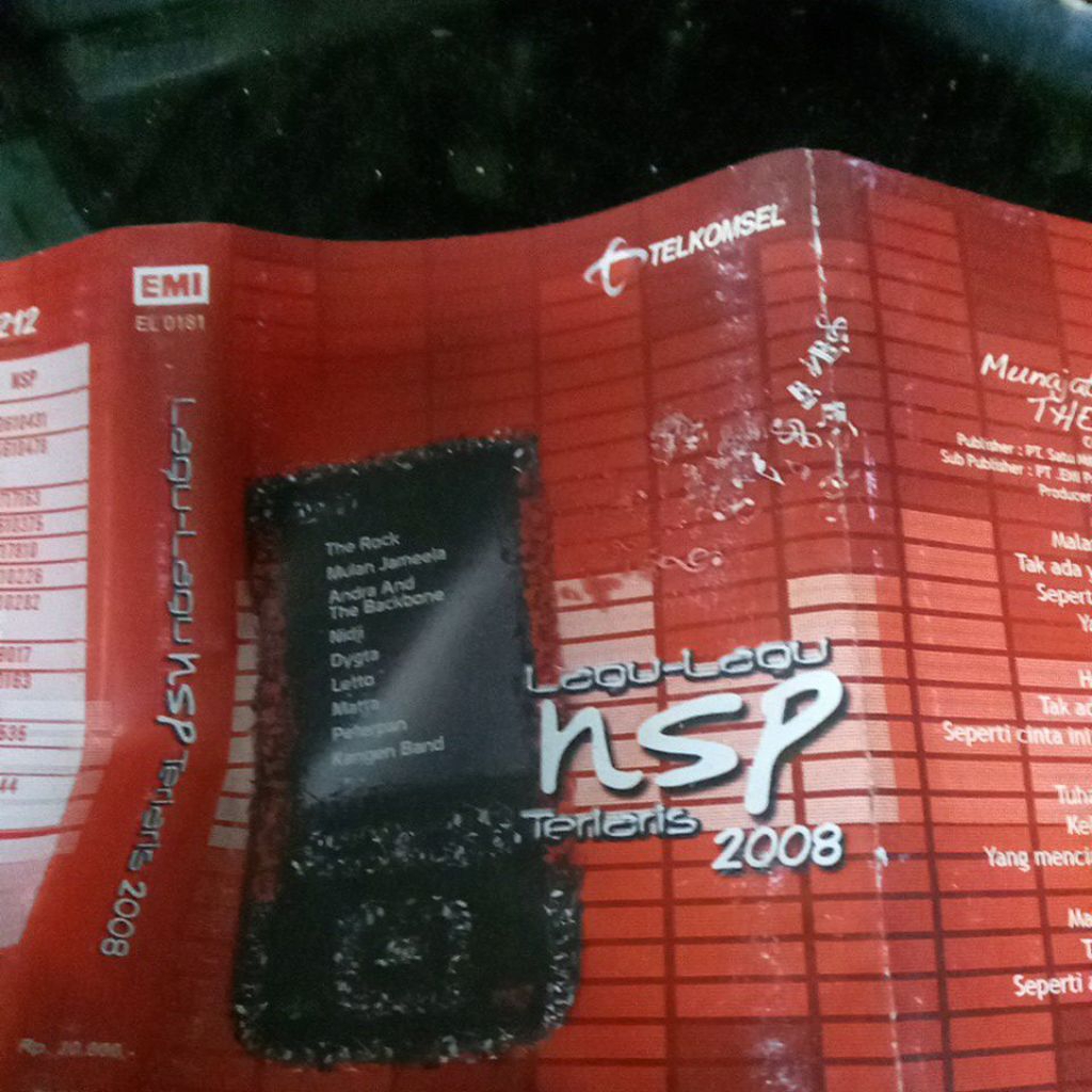 kaset pita LAGU LAGU NSP TERLARIS 2008 DK113