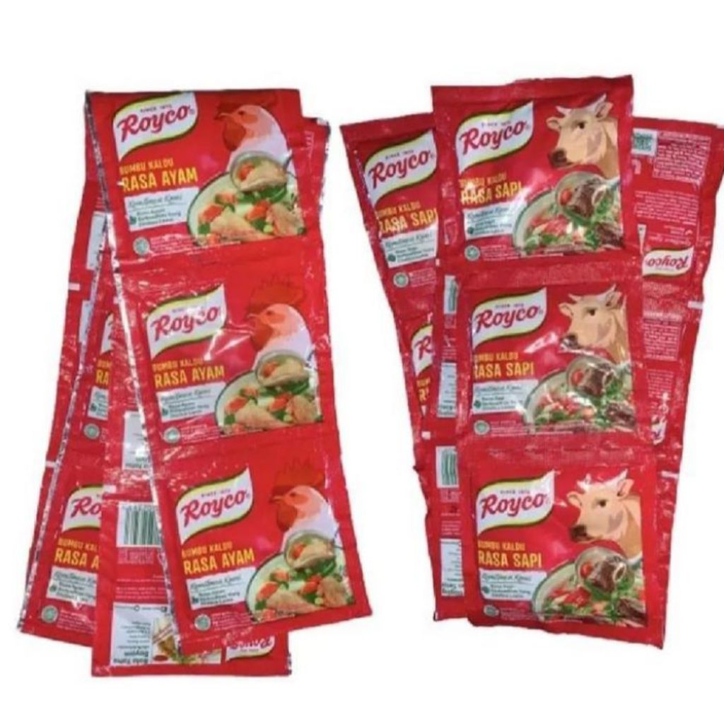 

Royco Bumbu Kaldu Penyedap Renceng isi 12 sachet