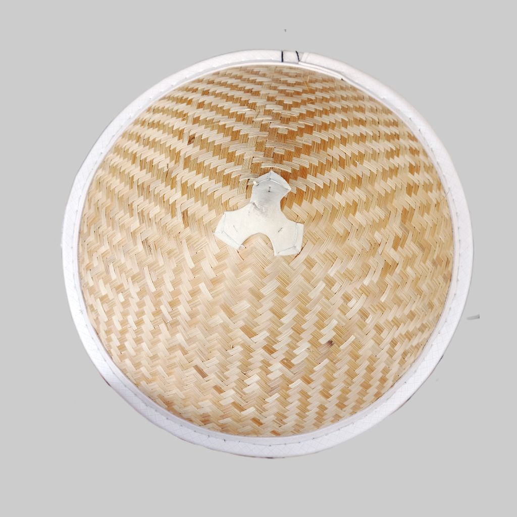 topi caping - topi petani - caping dewasa 42 cm - caping kerucut - anyaman topi bambu - caping Jogja