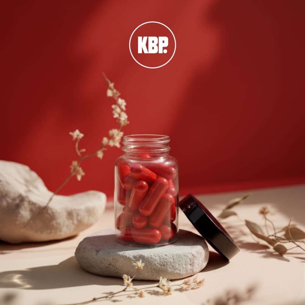 KAPSUL HERBAL ALAMI - WARNA MERAH MAROON