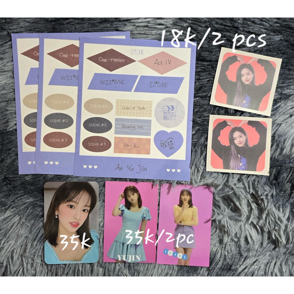 Official Photocard Yujin IZ*ONE - IZONE PC Album Kpop Korea IVE