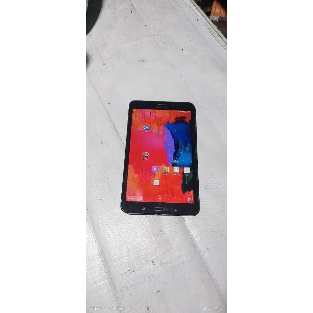 LCD + frame Samsung Tab 4 8in second ori asli copotan
