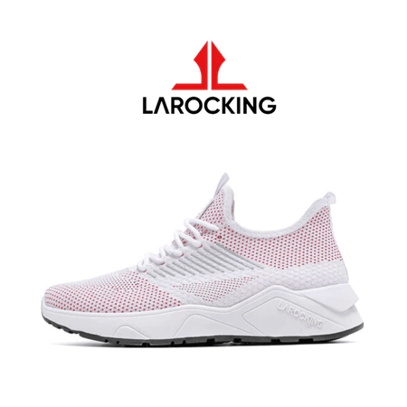 Sepatu Sneakers Larocking Lyners - Putih | Sepatu Olahraga Running Gym Pria Wanita
