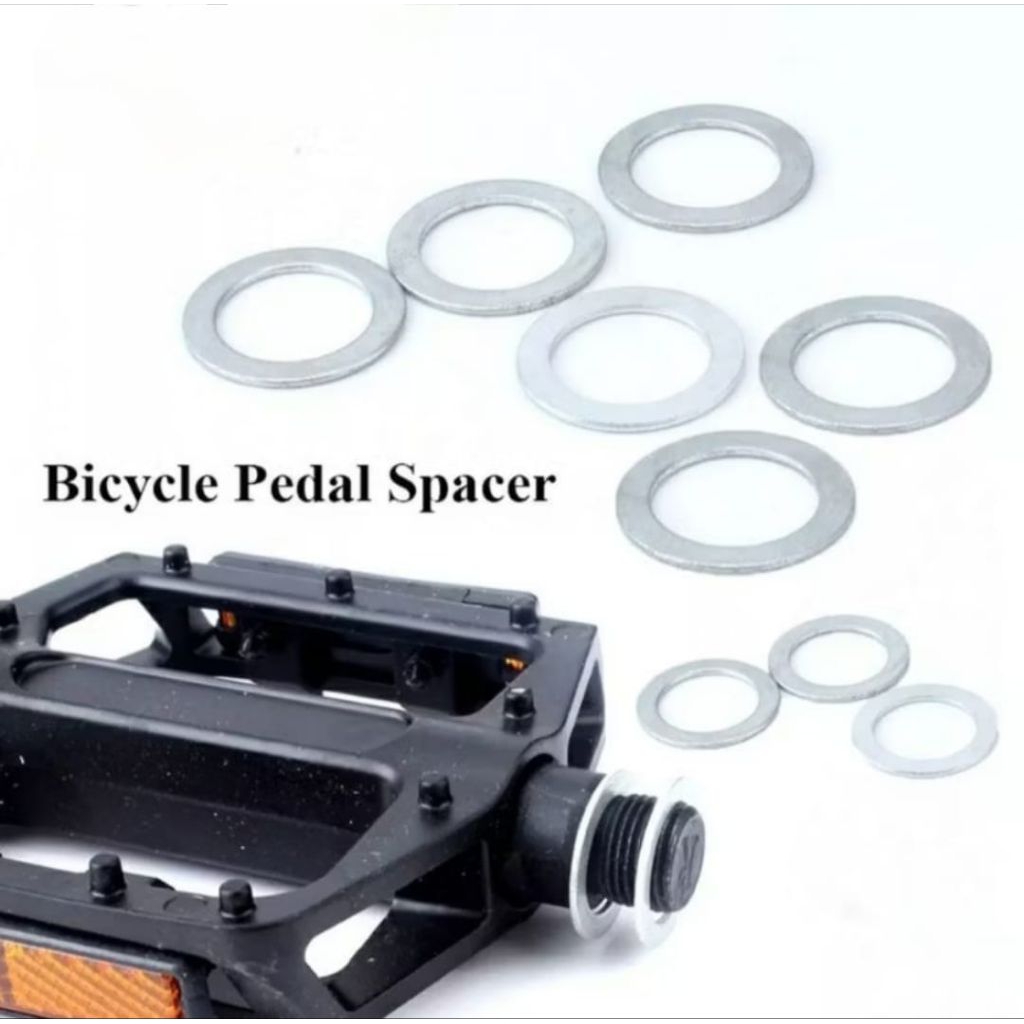 Ring Spacer Pedal Sepeda Taiwan Stainless