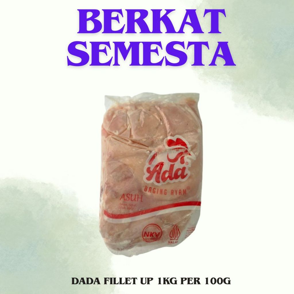 

FILLET DADA AYAM UP 1KG PER 100G (WAJIB CHAT)