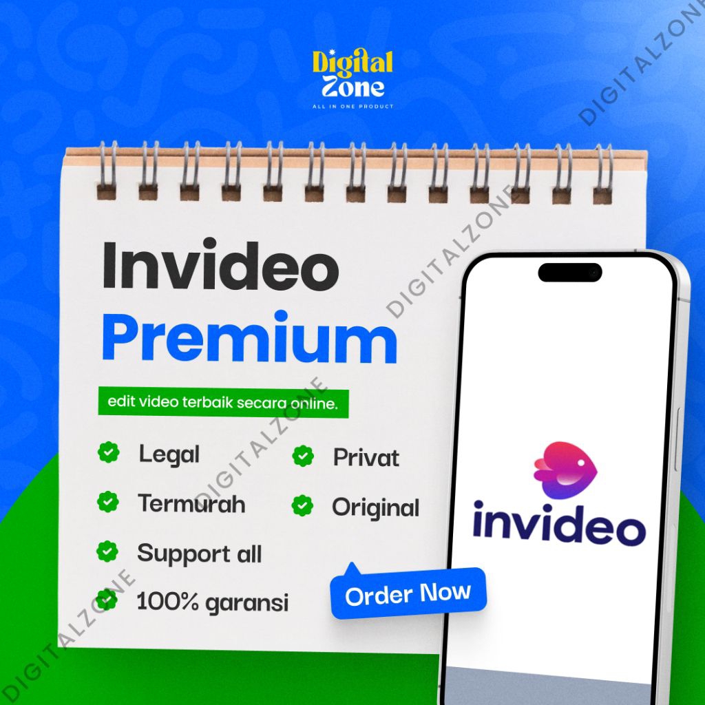 InVideo Premium - Buat Video Profesional dengan Mudah