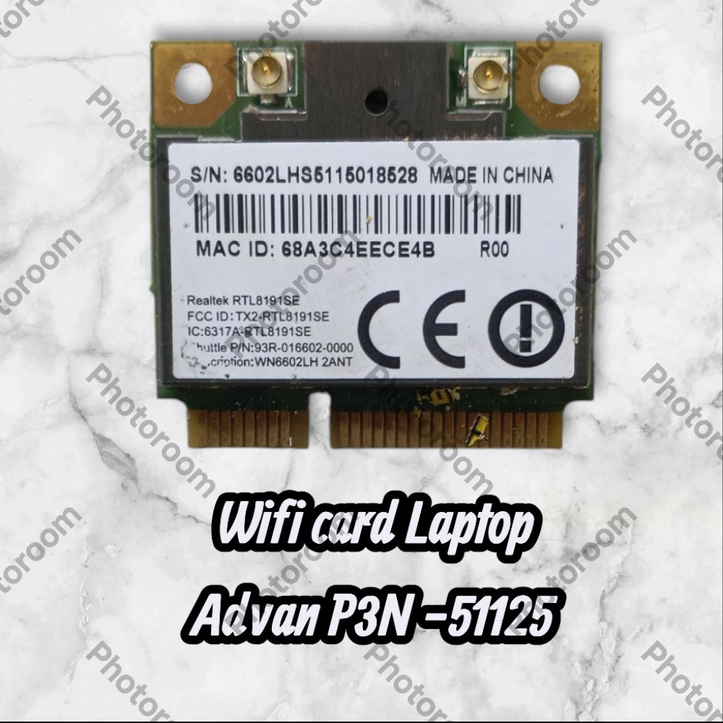 Wifi card Laptop Advan P3N -51125