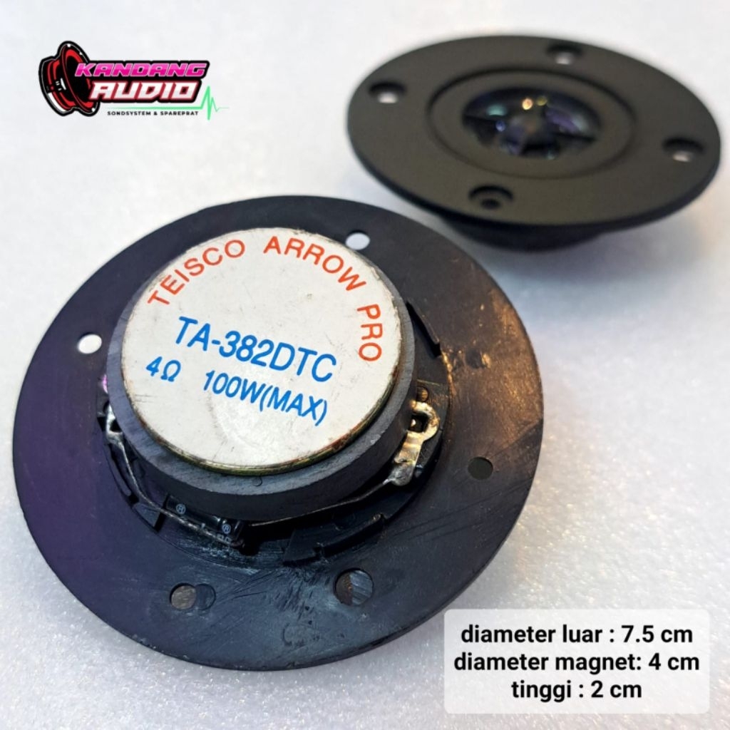 TWITTER TEISCO POLYMIDE DOME SUPER TA-702 100WATT