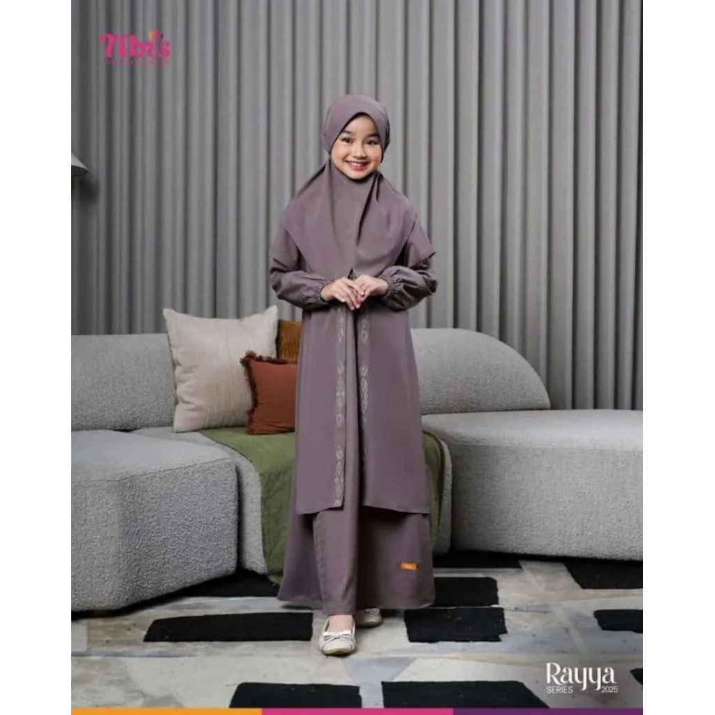 NBRS Kiara Twilight Mauve Gamis Anak