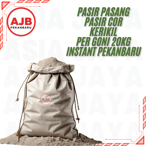(/GONI 20KG) PASIR PASANG PASIR COR KERIKIL GONI KARUNG 20KG