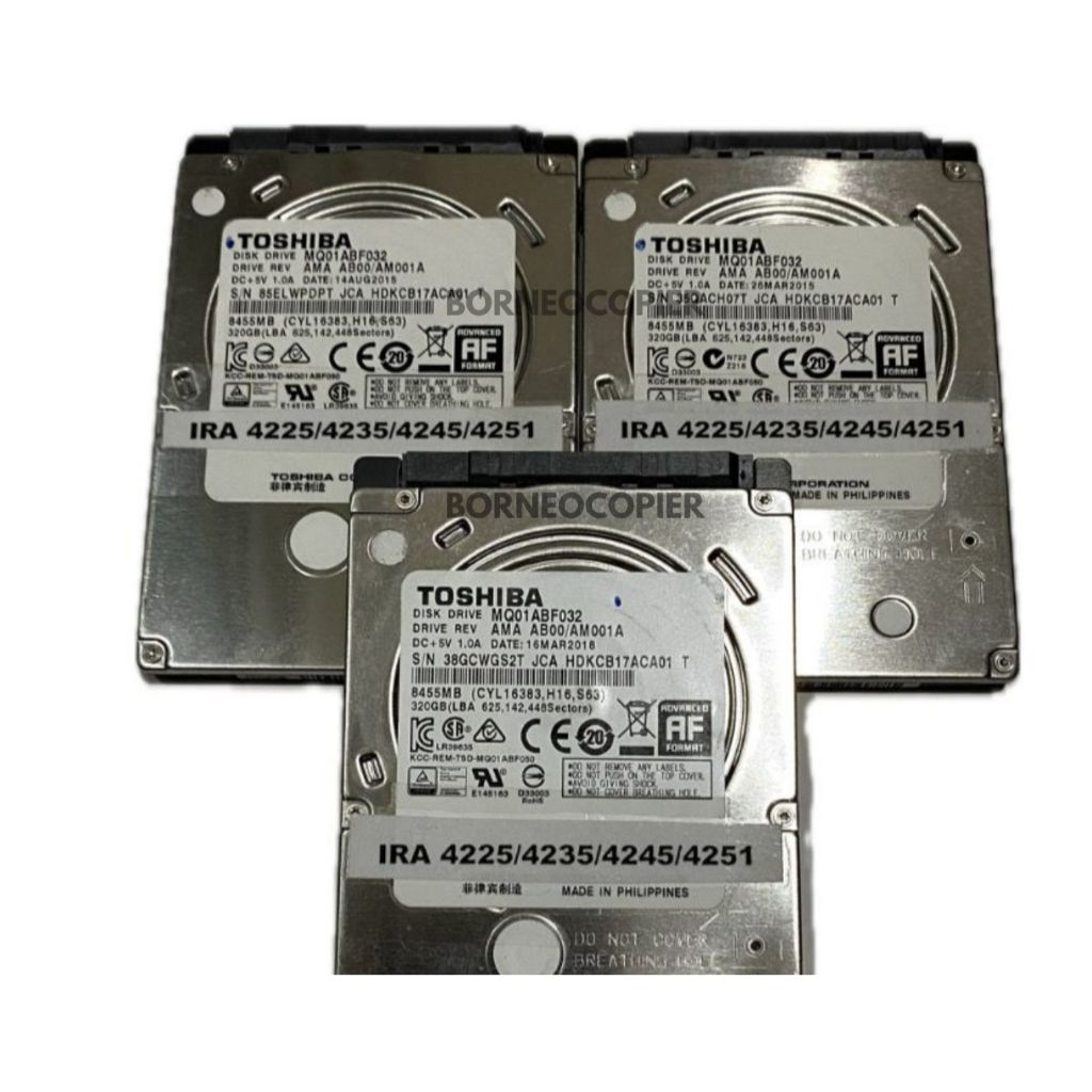 Hardisk Mesin Fotocopy Canon IRA4225/4235/4245/4251