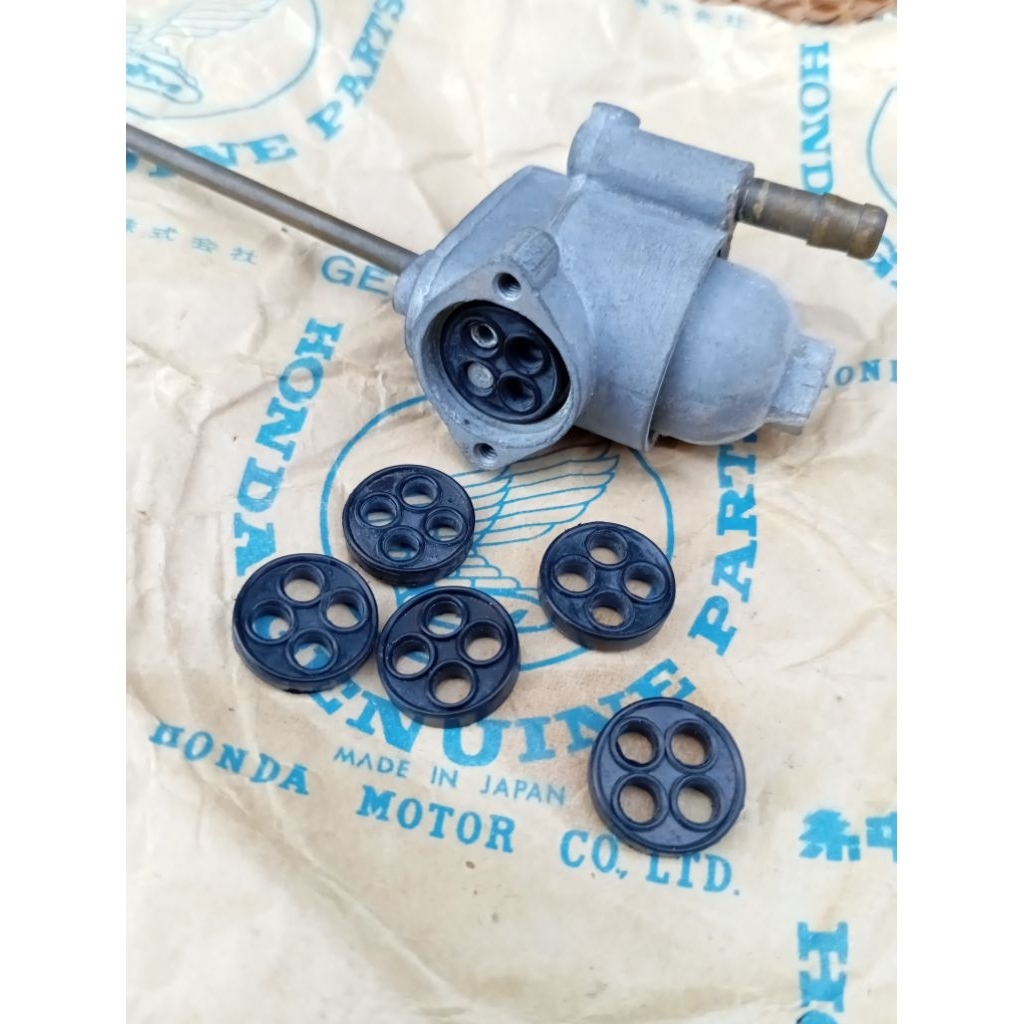 Packing gasket seal kran tangki Honda S90 cb100 cb200 cb125T NOS 16955-028-004