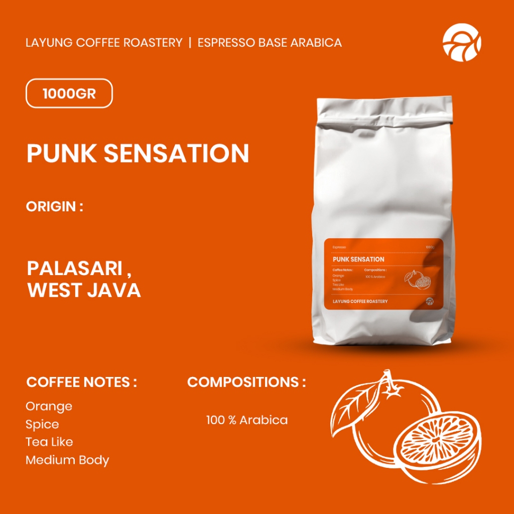 

Kopi PUNK SENSATION - Espresso Roast - 1000gr
