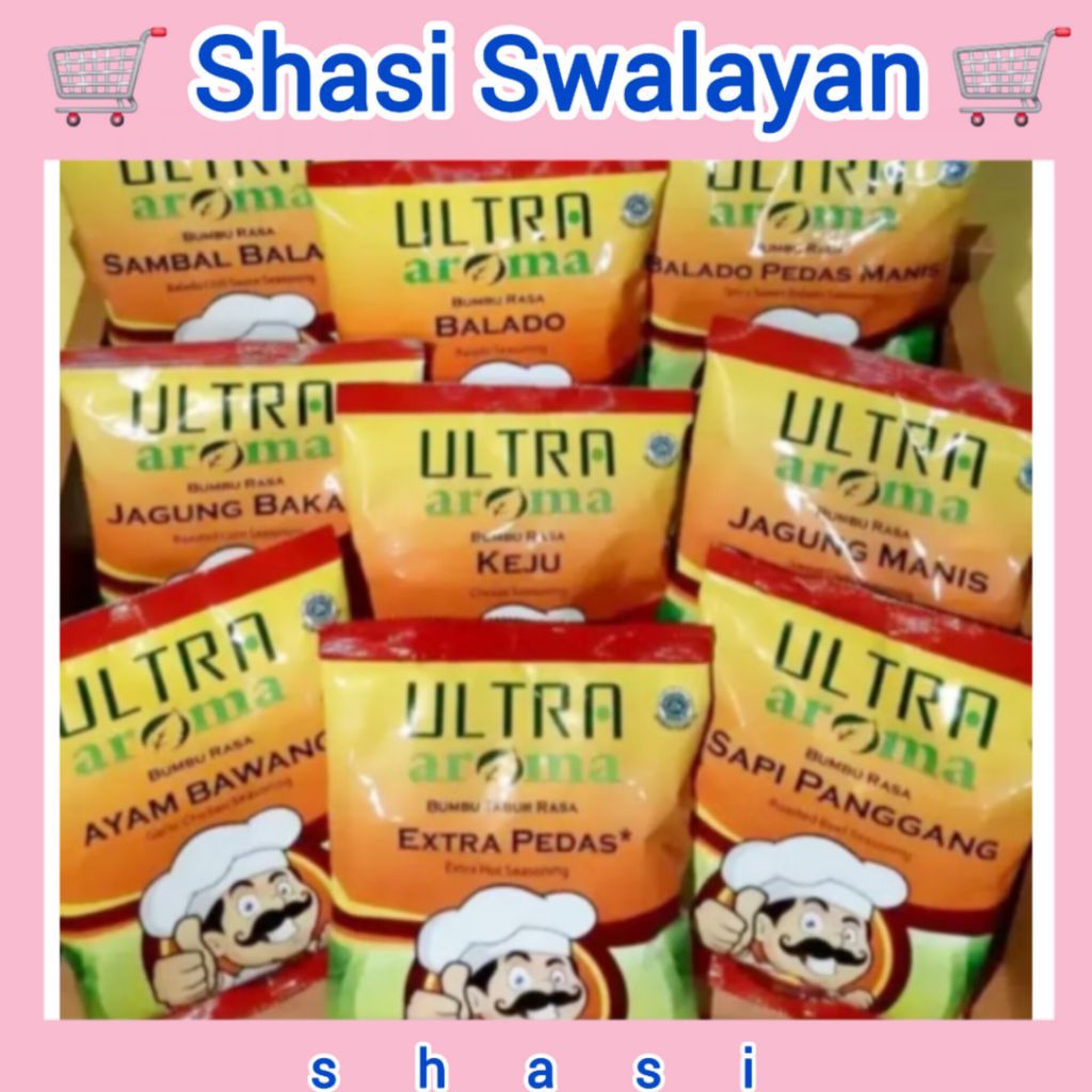 

ULTRA AROMA Bumbu Tabur 100 Gram - Balado/ Jagung Bakar