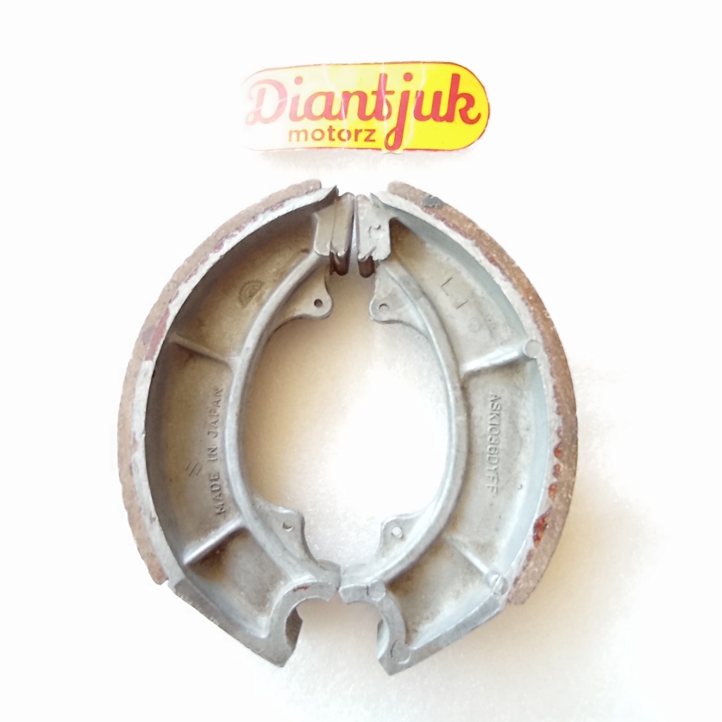 Kampas Rem Tromol Depan Suzuki GT185 TS250 GT 185 TS 250 Original Japan 54410-08100