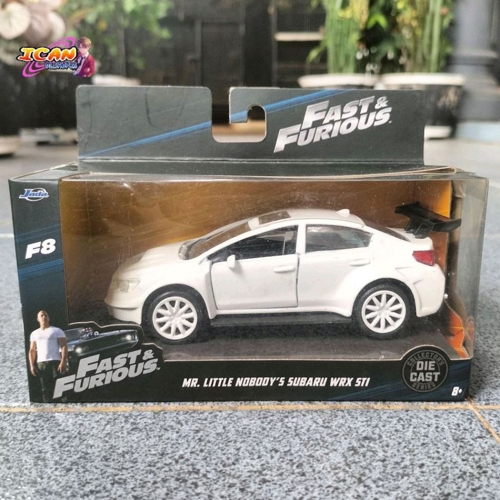 Jada Subaru WRX STI Mr. Little Nobody's Putih Diecast 1:32 Rare