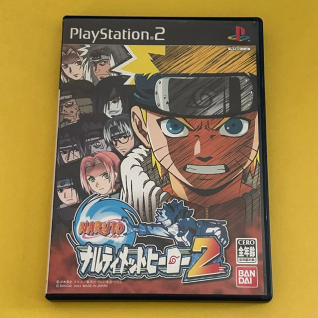 Game ps2 naruto narutimate hero 2 JPN