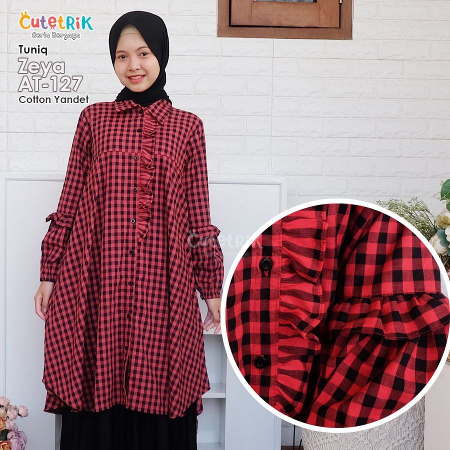 Tunik Anak Perempuan Baju Tunik Remaja  Korean Style Baju Anak Cutetrik Official Store