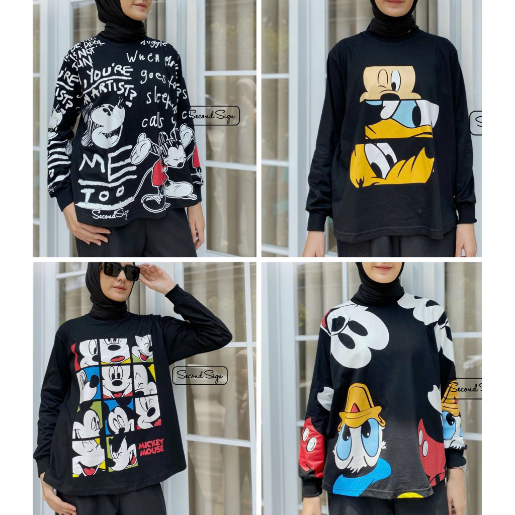 Mickey & Minnie top SecondSign ( Original )NEW