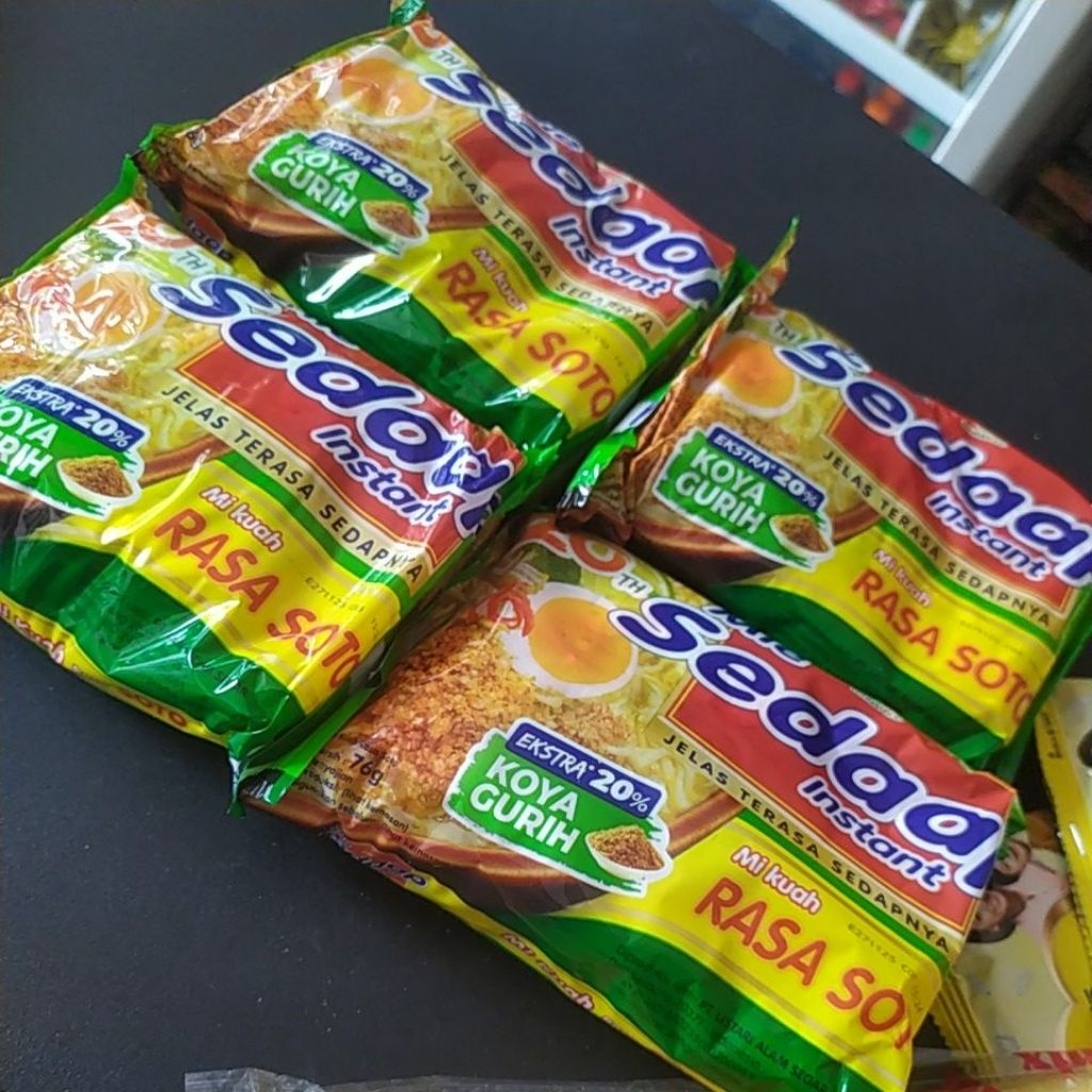 

Mie sedap Soto 75g 4pcs+