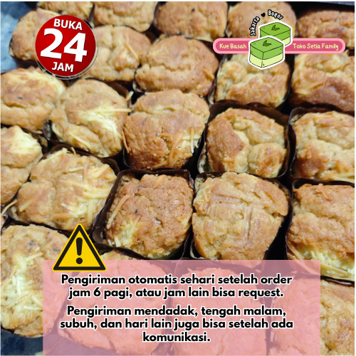 

Kue Subuh Kue Basah Jajanan Pasar Kue Tradisional - Brownies Cup - Kue Muffin Keju