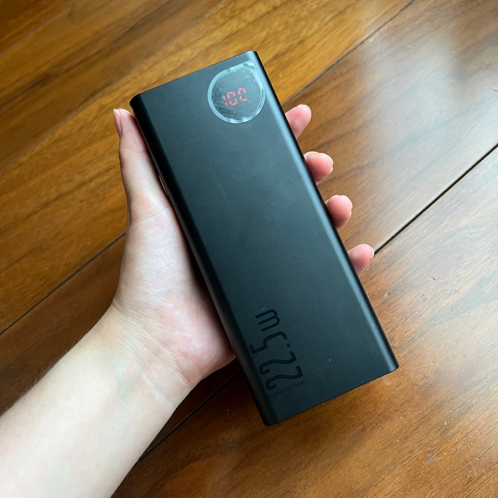 Power Bank Baseus Adaman 22.5W 20.000 mAh Black 22.5watt Fast Charging Support PD Quick Charge Charg