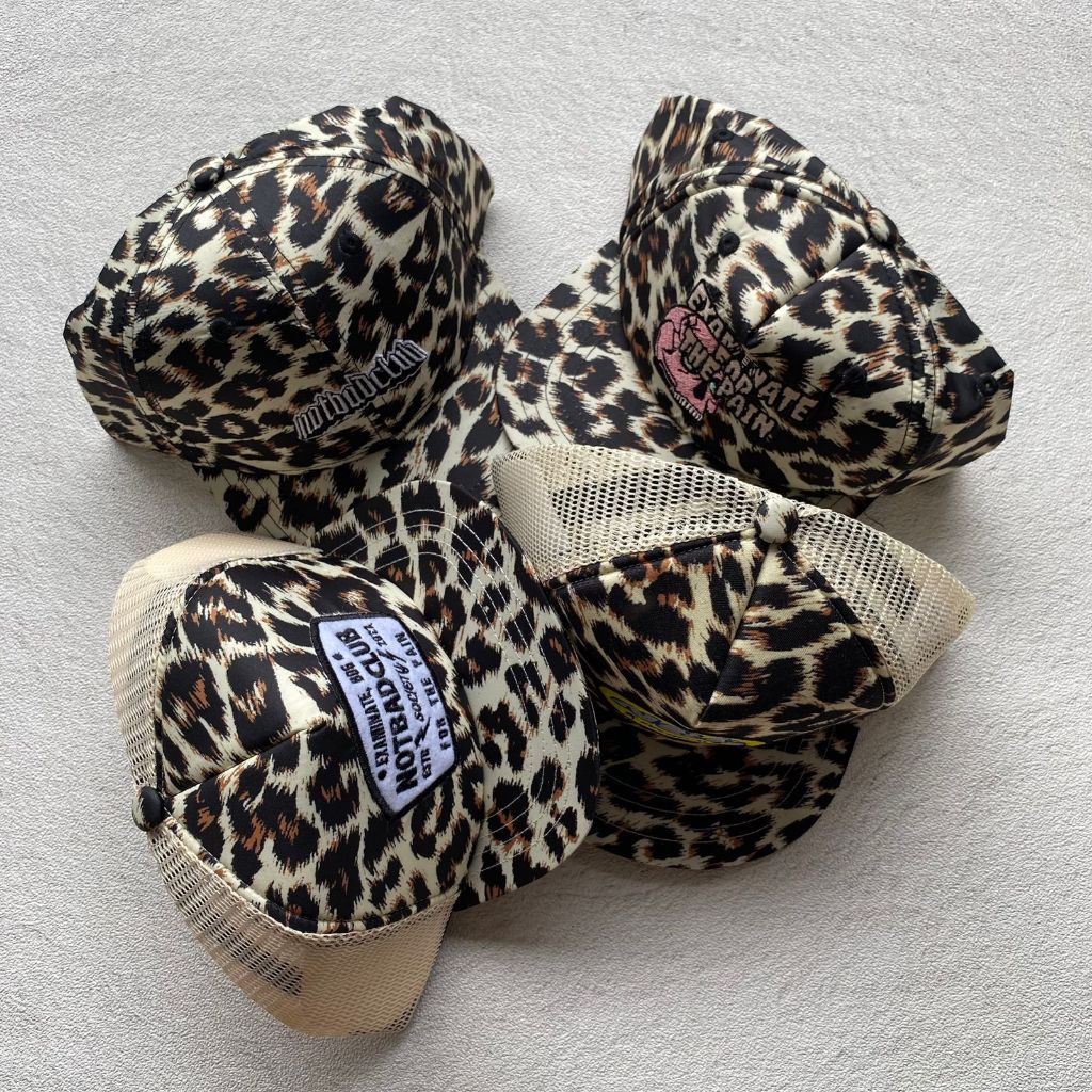 TOPI 5PANEL | CAPS ROPEHATE MOTIF LEOPARD SPESIAL SERIES NOTBADCLUB ARTIKEL LEOBAD