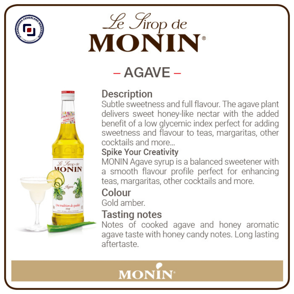 Monin Syrup / Sirup Monin All Varian Botol 700ml