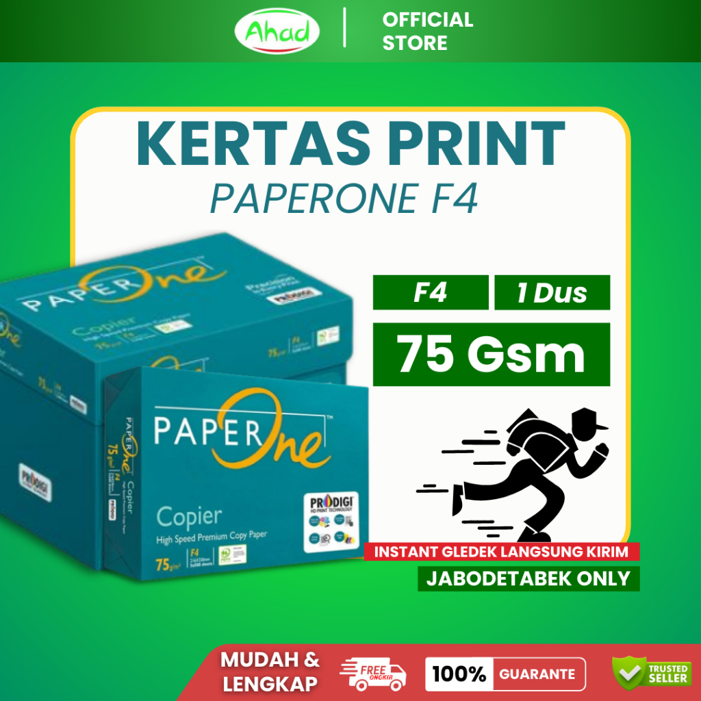 

Paper One HVS F4 / Kertas HVS F4 / Kertas Fotocopy