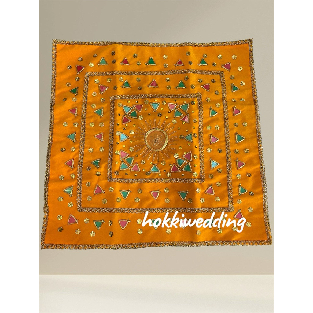 Dalamak Kaco Minang Kuning/dalamak tutup dulang