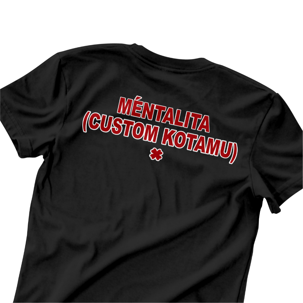 COPDZ.ID KAOS T-SHIRT MENTALITA JAKARTA BANDUNG TANGERNG SEMARSNG DLL, CUSTOM NAMA BEBAS NAMA KOTAMU