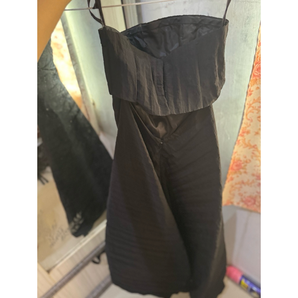 dress gown gaun DKNY