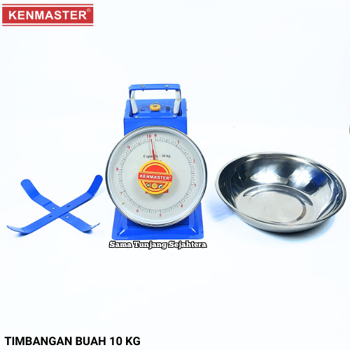 KENMASTER TIMBANGAN BUAH 10 KG / TIMBANGAN BESI DUDUK 10KG
