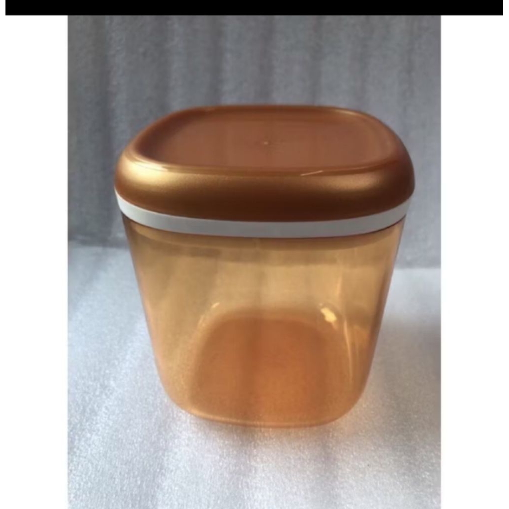 Toples Crystal canister gold Tupperware eceran 1 pcs
